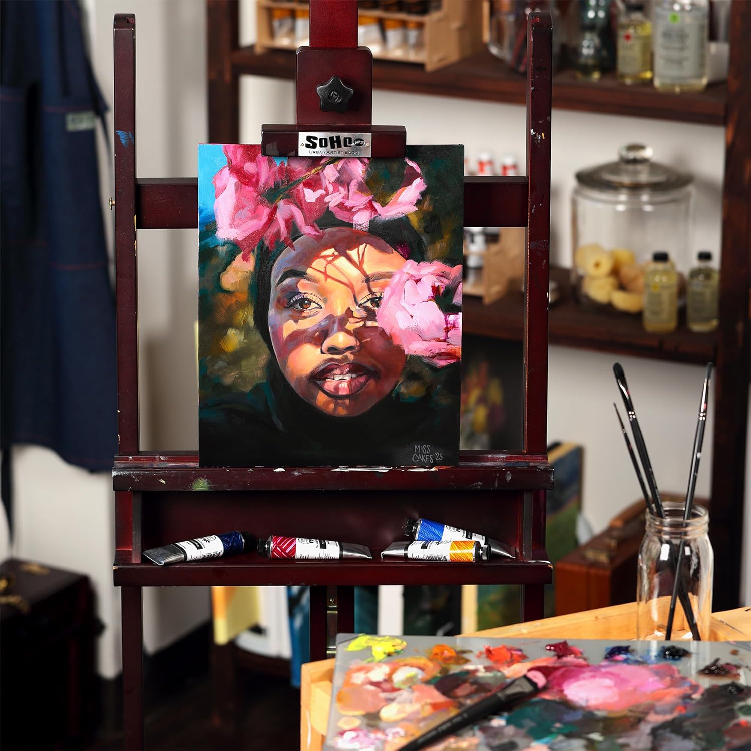 Portrait-Smooth Artist Canvas Panel 6x8 - Professional Quality 100% Cotton Canvas Panels for Painting - Ideal for Painting, Acrylics, Oils - Image 7