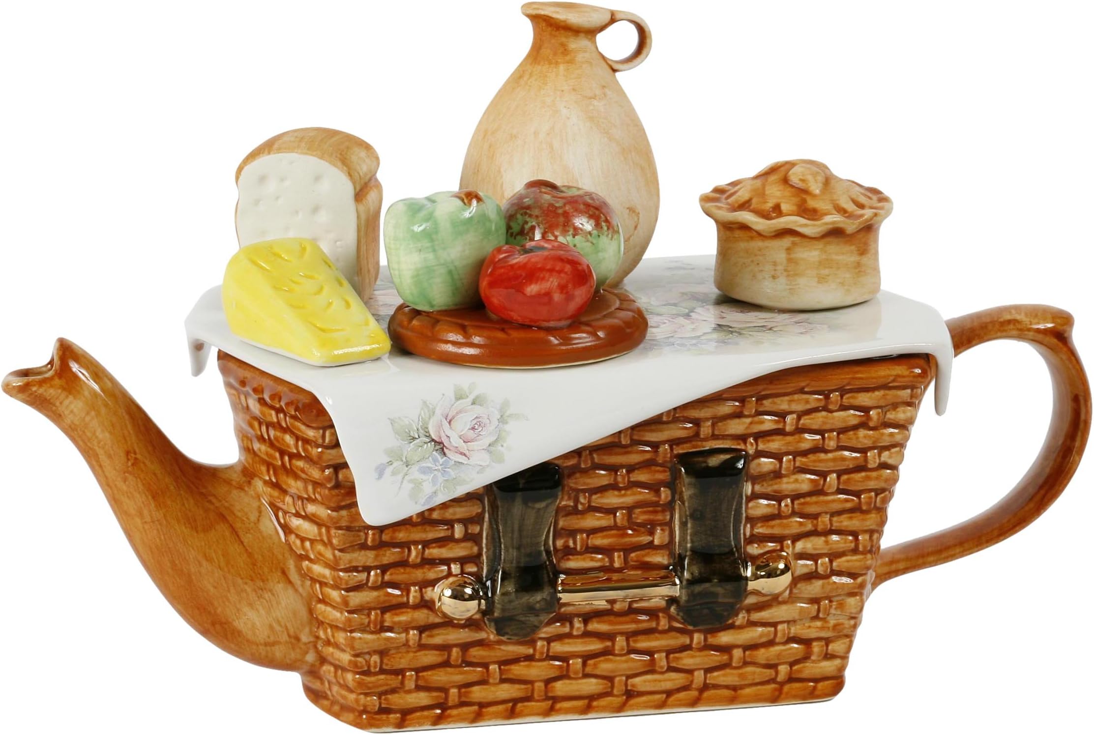 The Teapottery 1-Cup English Picnic Teapot