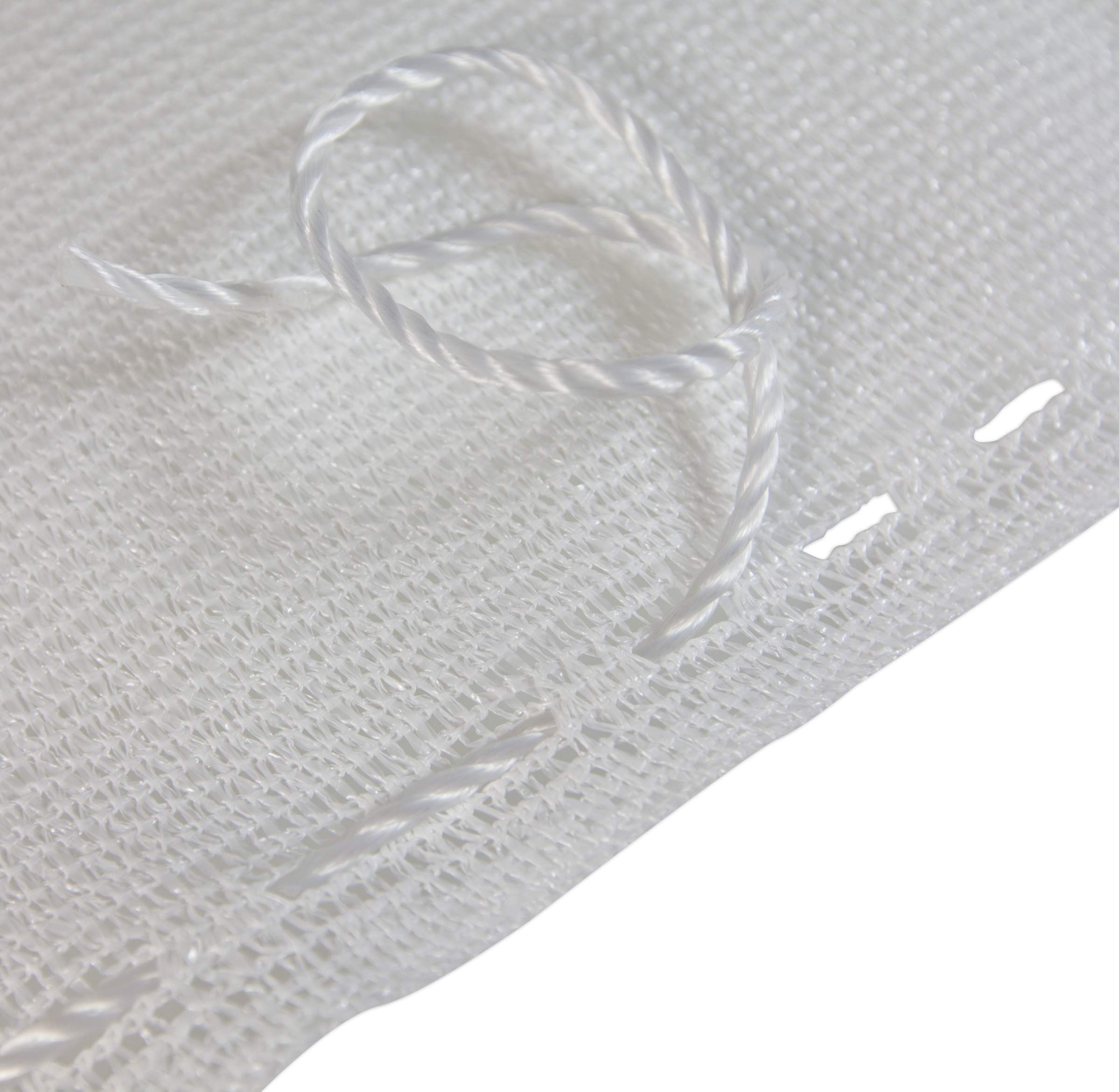 Windhager Sylt Brise-Vue Tissu pour Balcon, 0,9 x 5 m, Blanc uni
