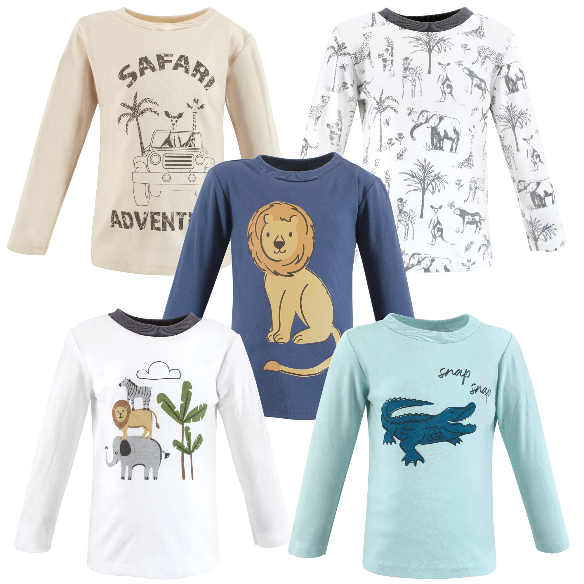 Hudson Baby Baby-Girls Long Sleeve T-Shirts