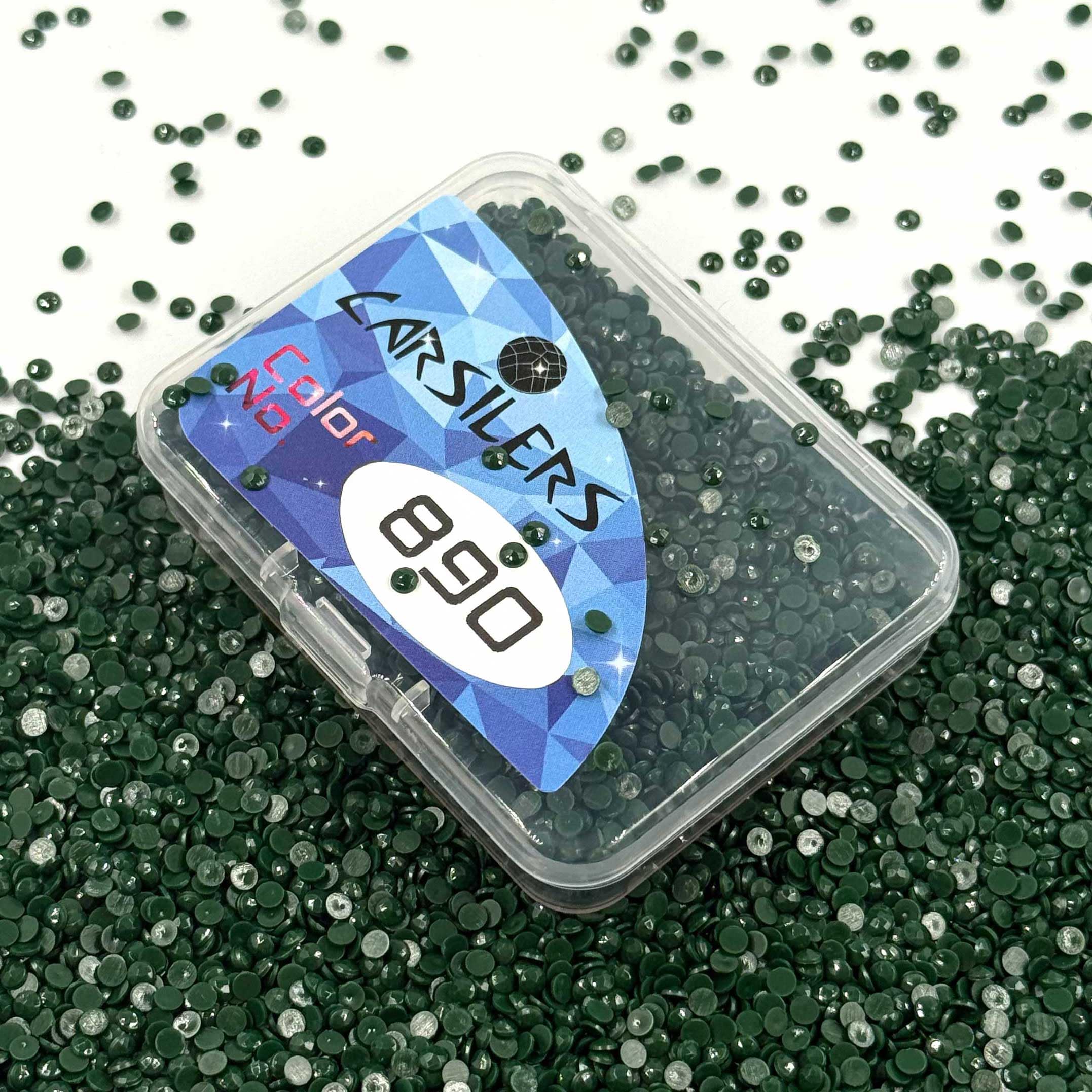 Carsilers Diamond Painting Beads 890,Diamonds Painting Accessories Replacement for Missing Drills,Diamond Beads Replacement Drills Gems Stones,Round,About 3500pcs — image 1