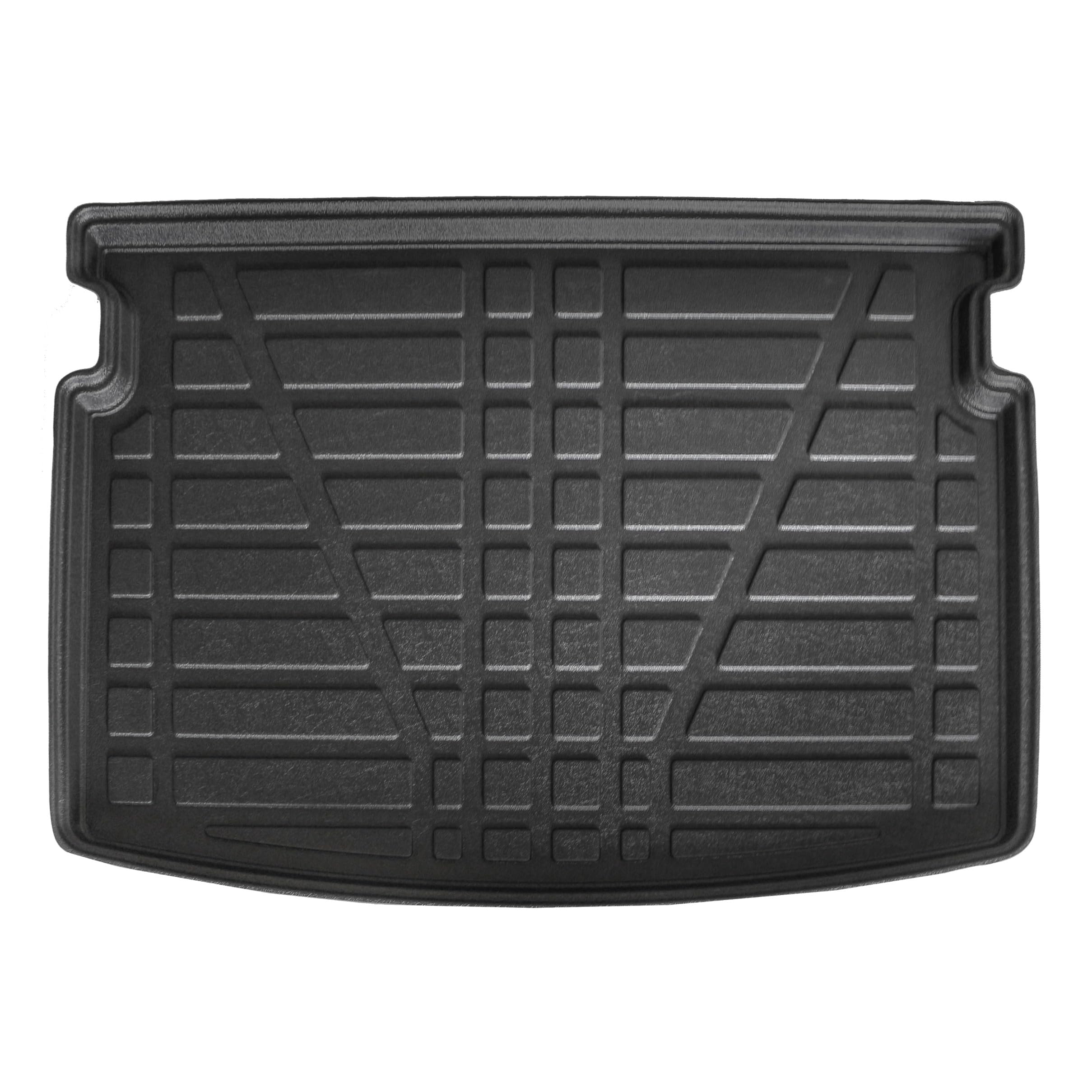 SCOUTT Vasca Bagagliaio per Volkswagen Golf 7 3/5-Porte Berlina 2012-2019 Piano Superiore, in TPE su Misura, Proteggi Baule con Bordo Alto 4 cm, Antiscivolo, Inodore