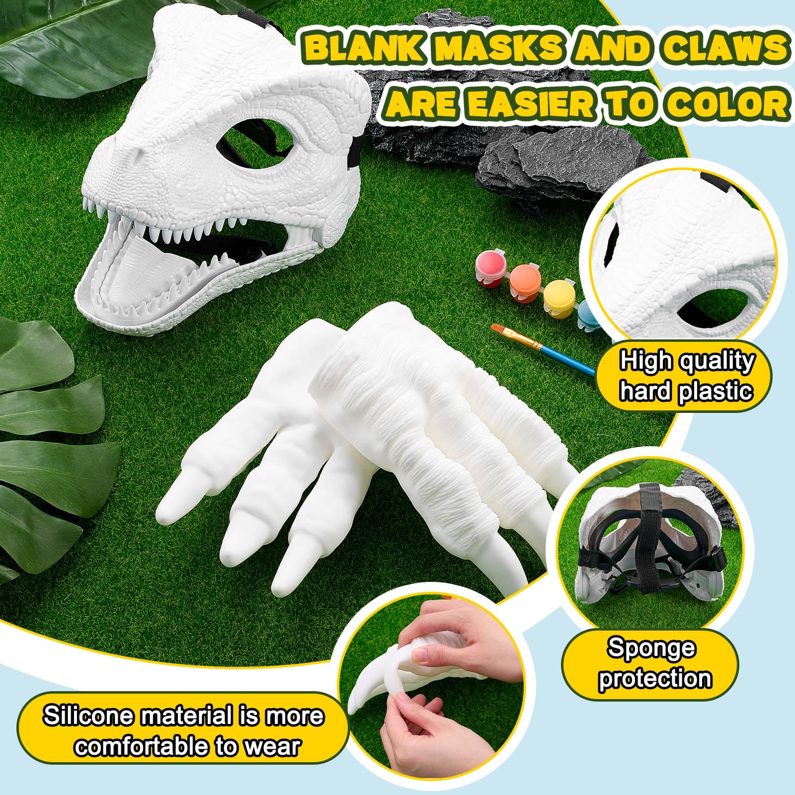 BLUE GARLIC Mini Masks Party Decoration, 20pcs Small Mardi Gras Mask Venetian Mask New Year Birthday Luxury Table Centerpieces (PureGold-20pcs)