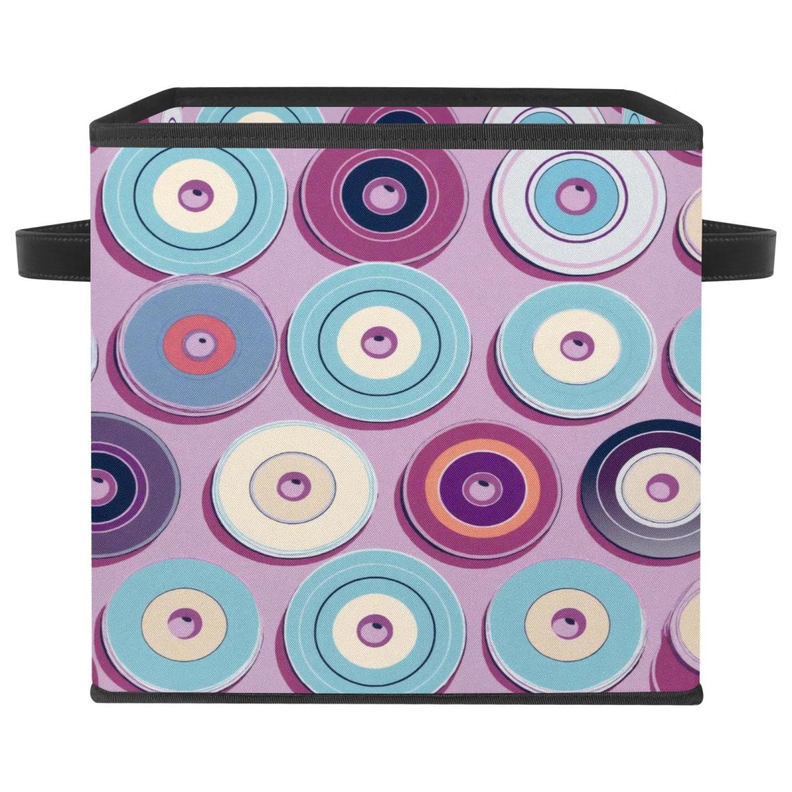 Boîte de rangement pliable : rangez votre placard avec style et violet