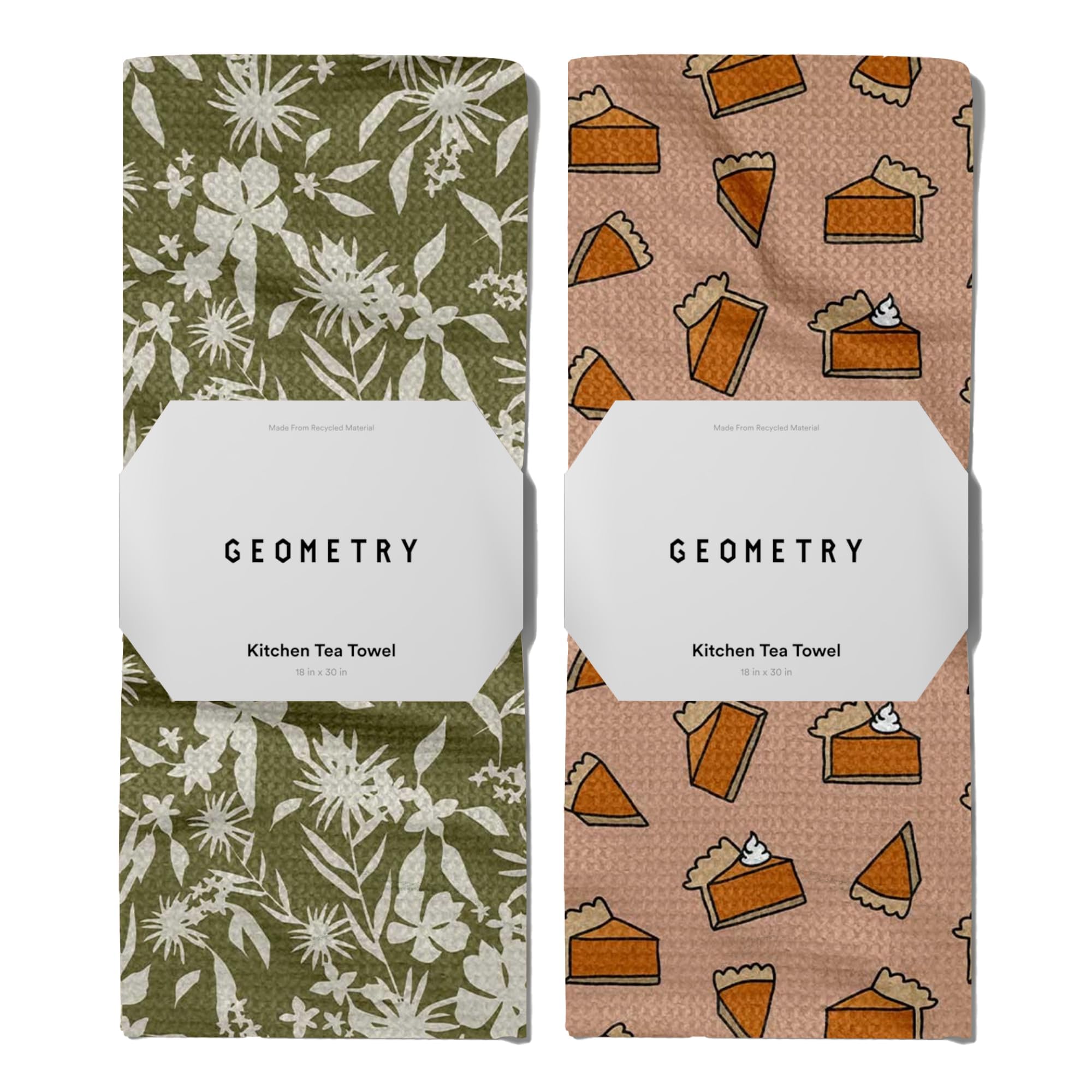 GEOMETRY Harvest Tea Towels - Set of 2 -21