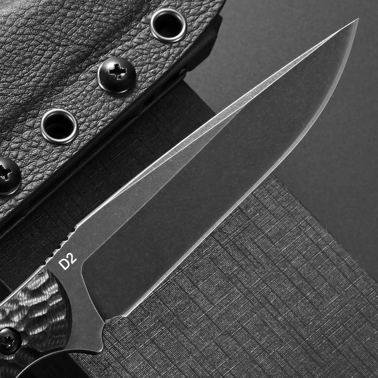 GTK344 Fixed Blade Knife D2 Steel Blade Full Tang G10 Handle Small EDC Tool Fix Knifes for Camping Survival Outdoor - Image 4