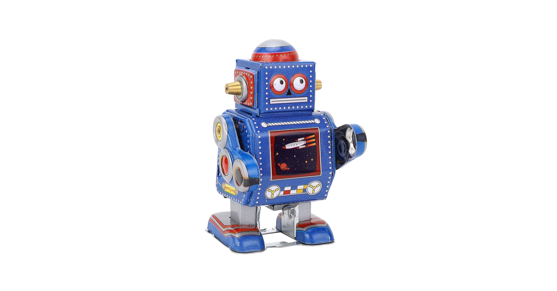 ビッグロボット　発火　ゼンマイ　玩具 Amazon | FELTECHELECTR ロボットブリキのおもちゃ ブリキの