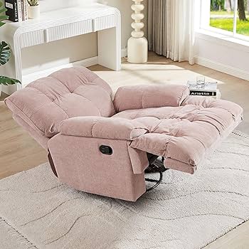 Amazon.com: RRAIZ 360 Degree Swivel Fabric Single Sofa Heavy