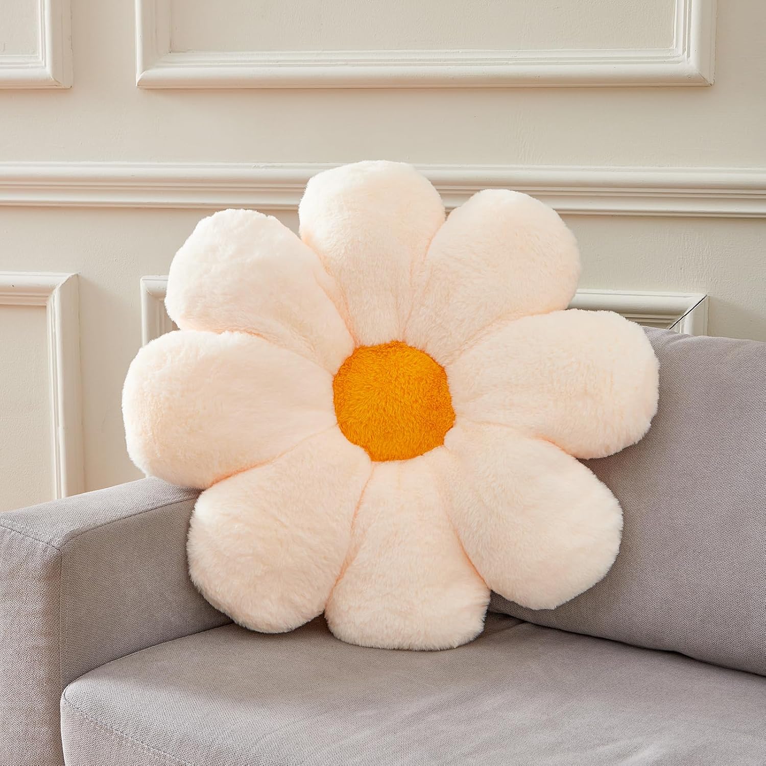 Almohada Decorativa de Flores 50.8 cm - Relleno de Poliéster