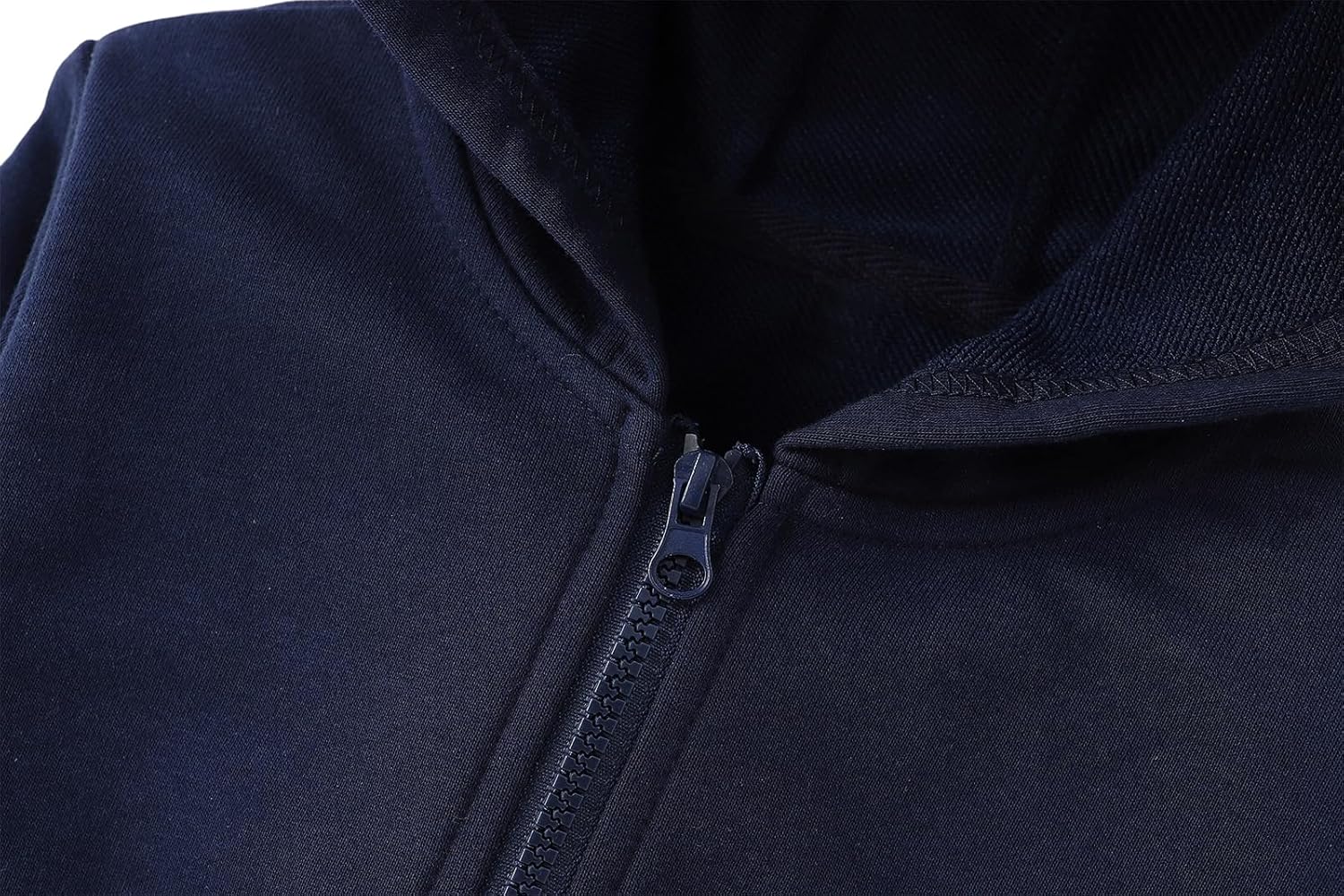 Toddler Hoodie Jacket Boys Long Sleeve Full Zip Hooded Solid Fall Winter Sport Pullover Sweatshirt Coat for Kids - Image 3