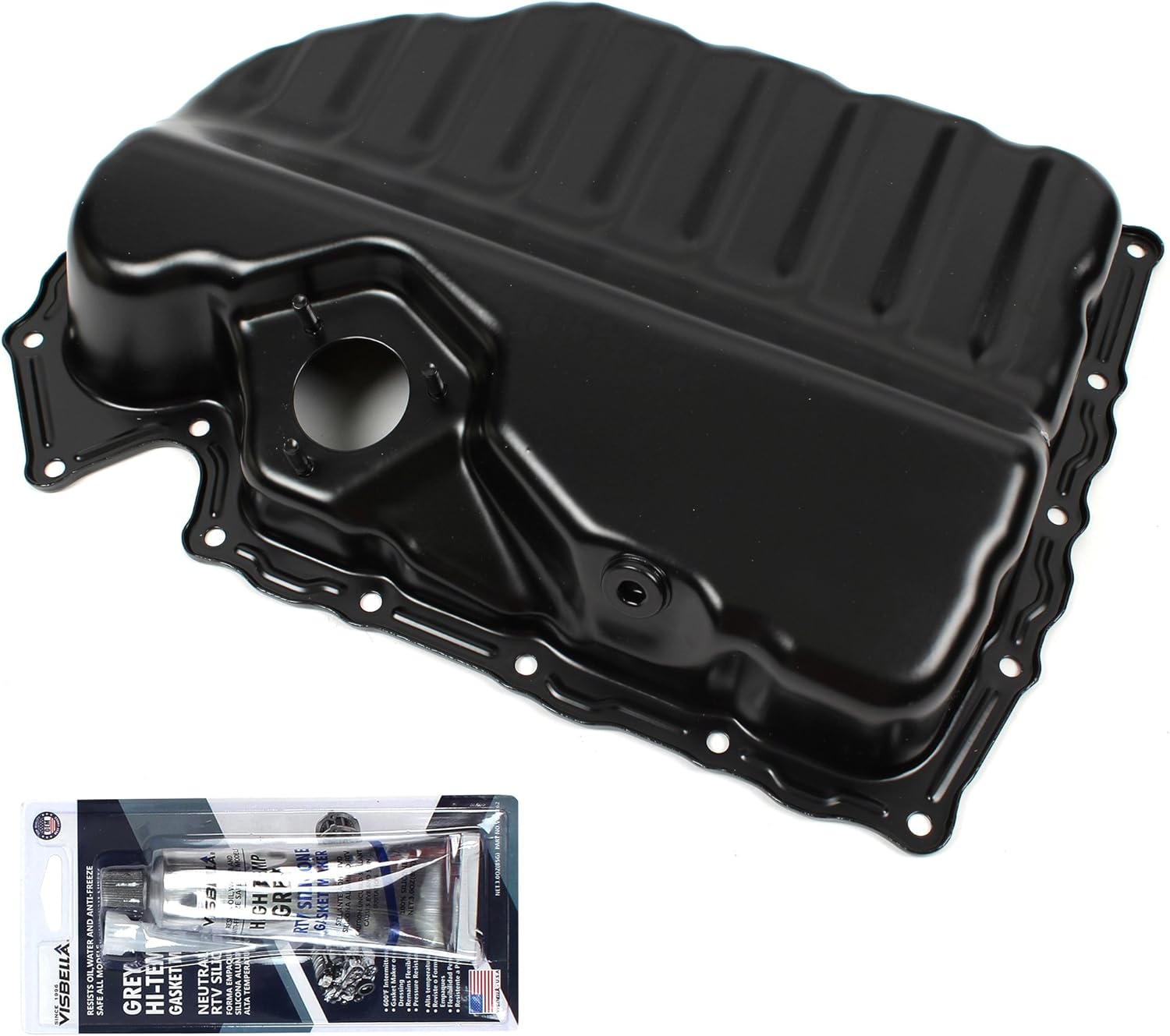 CNS Lower Oil Pan Compatible with 09-14 AUDI/VOLKSWAGEN 1.4L / 2.0L / 3.6L
