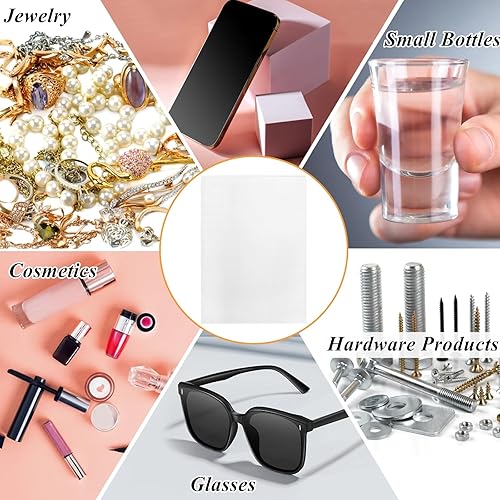 Miniatura 7 de Tebery 200 bolsas de espuma de cojín, bolsas de embalaje de 4 x 6 pulgadas, suministros de amortiguación para proteger tazas, vasos, vasos y platos