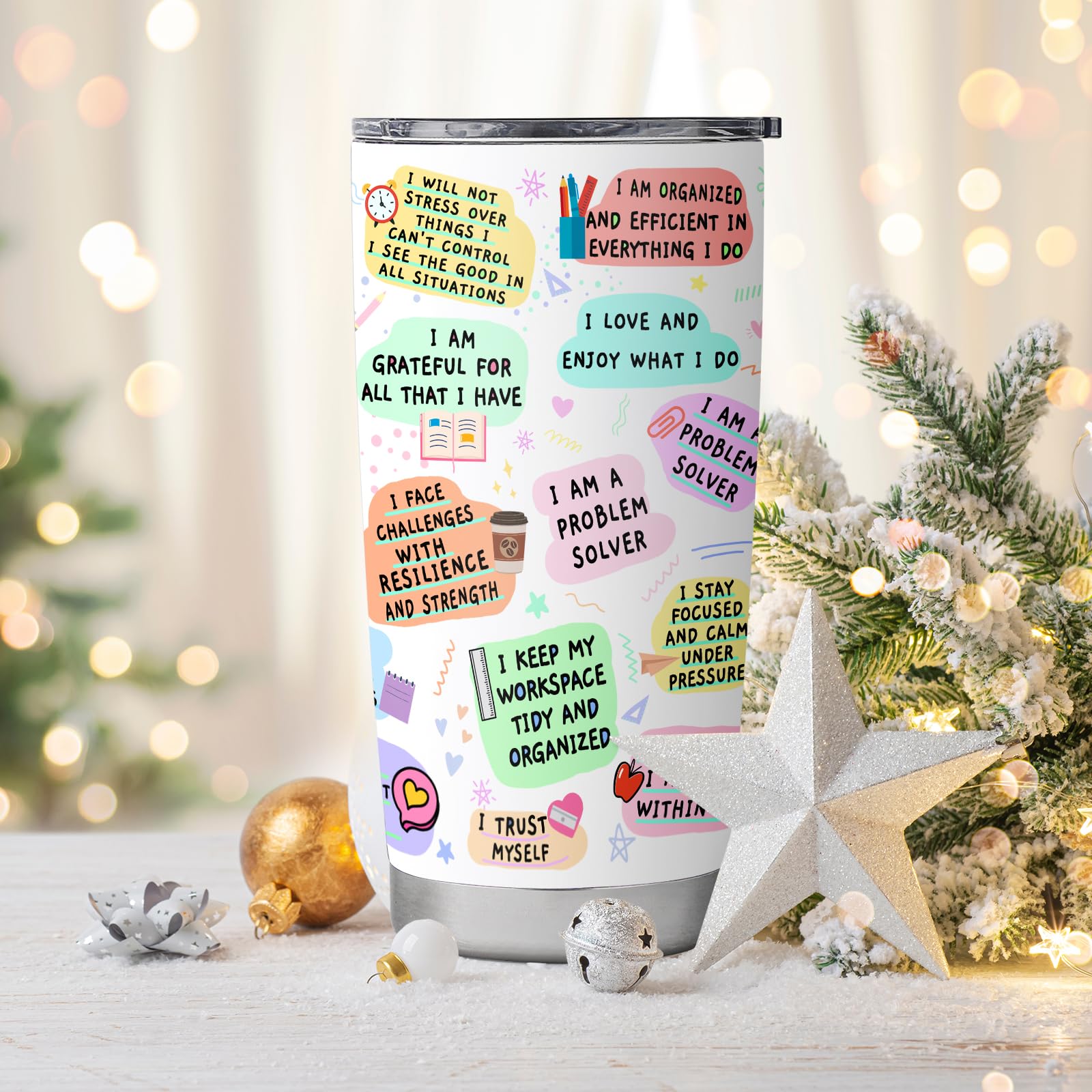 Administrative Professional Day Gifts for Women, Administrative Assistant Gifts, Best Administrative Assistant Gift, Stainless Steel Tumbler Coffee Mug 20oz