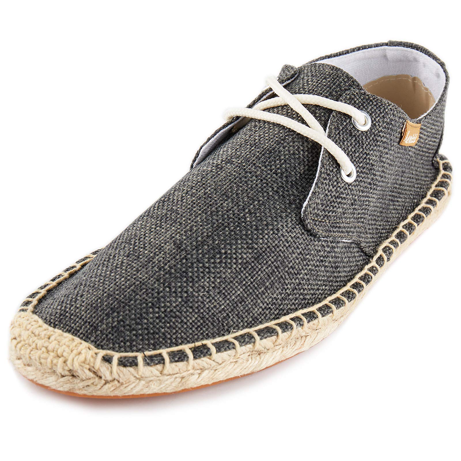 Espadrillas Uomo Kentti - In Tela, Lace Up, Comode E Piatte - Foto 9