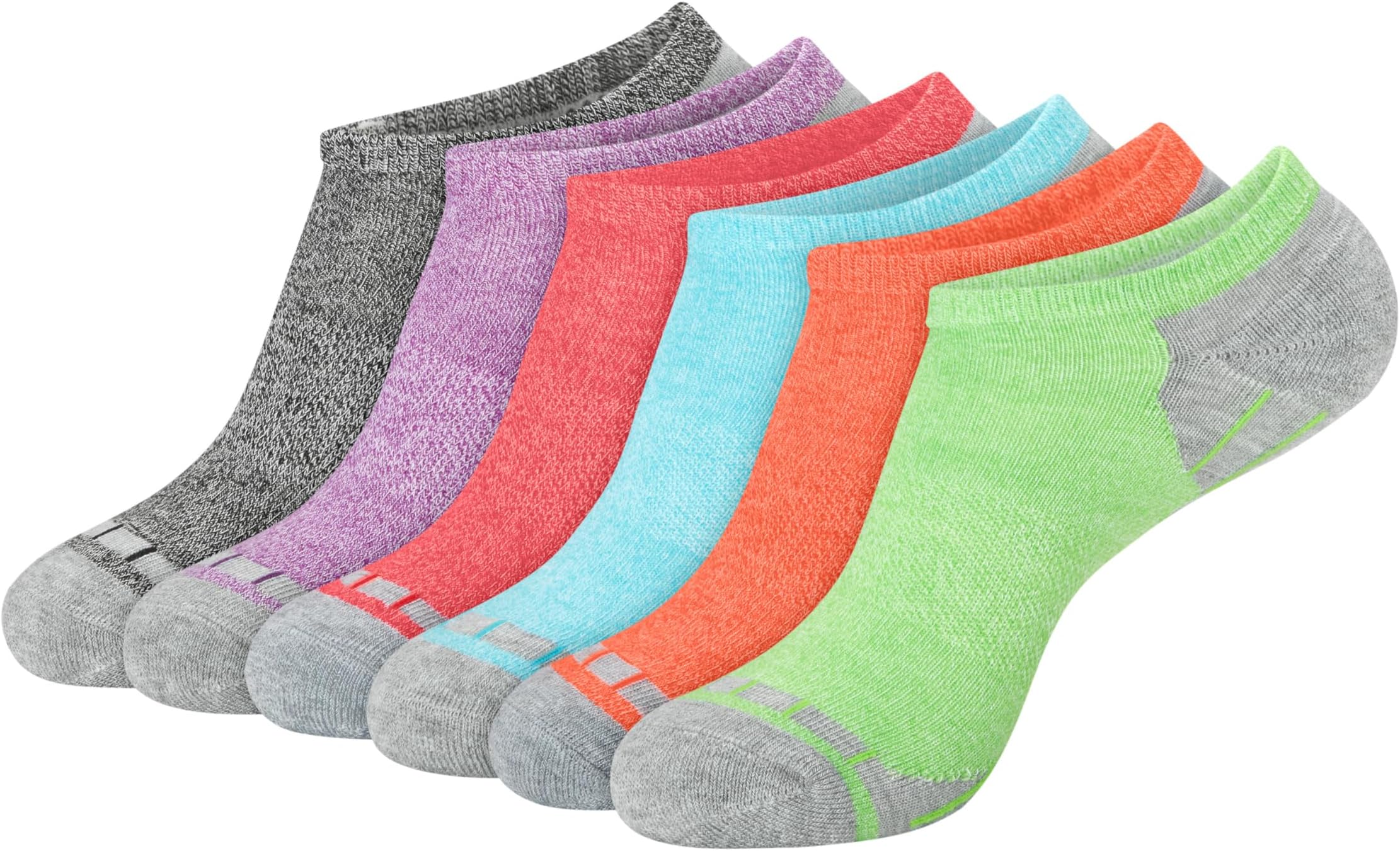 Hanes Women's 6-pair Comfort Fit No Show Socks Casual Sock (pack of 6)