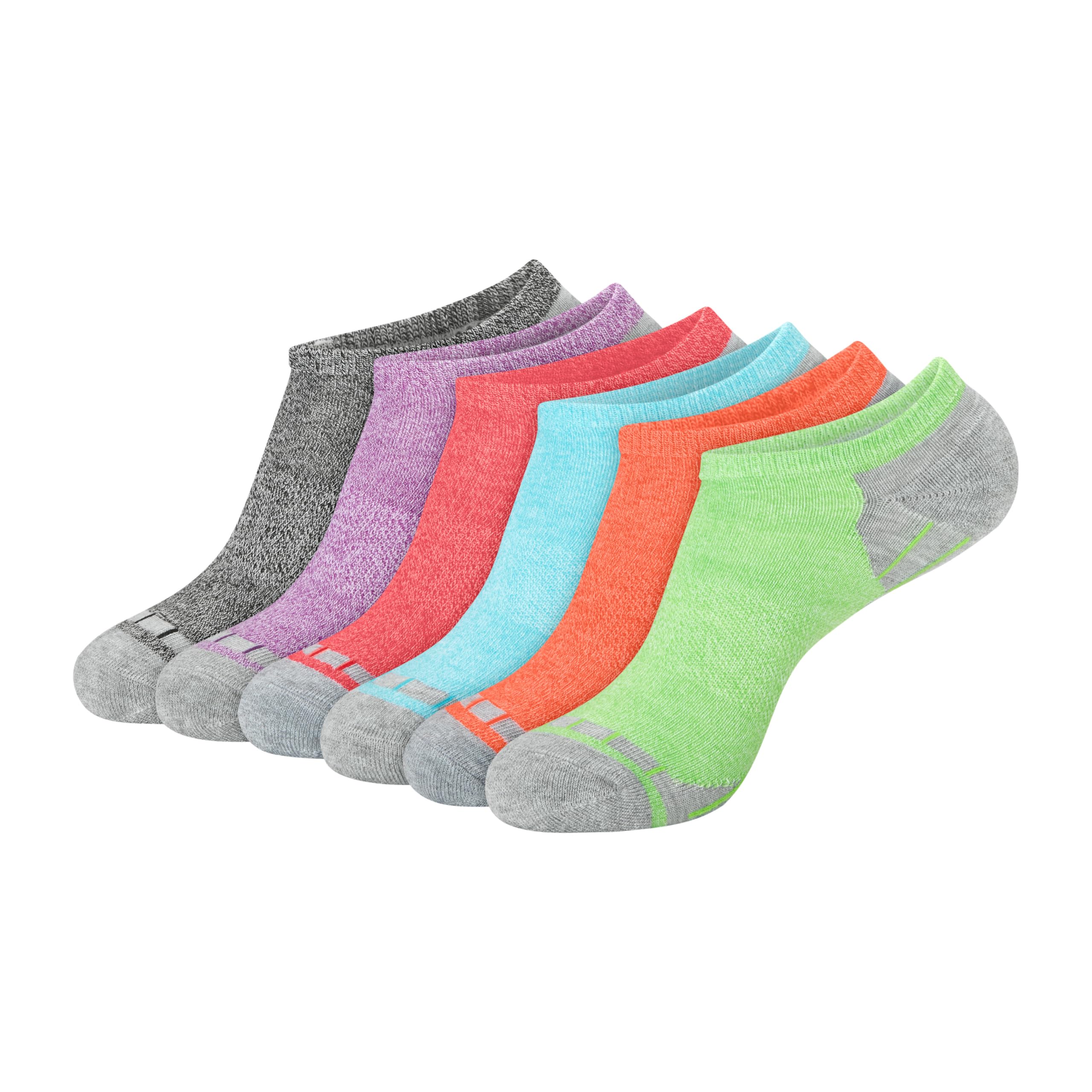 Hanes Women's 6-Pair Comfort Fit No Show Socks