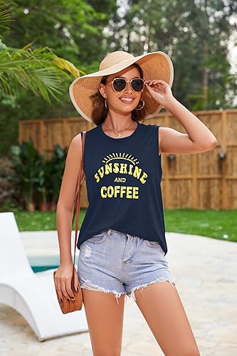 Miniatura 8 de Camisetas sin mangas para mujer, de verano, informales y holgadas, blusas tipo túnica