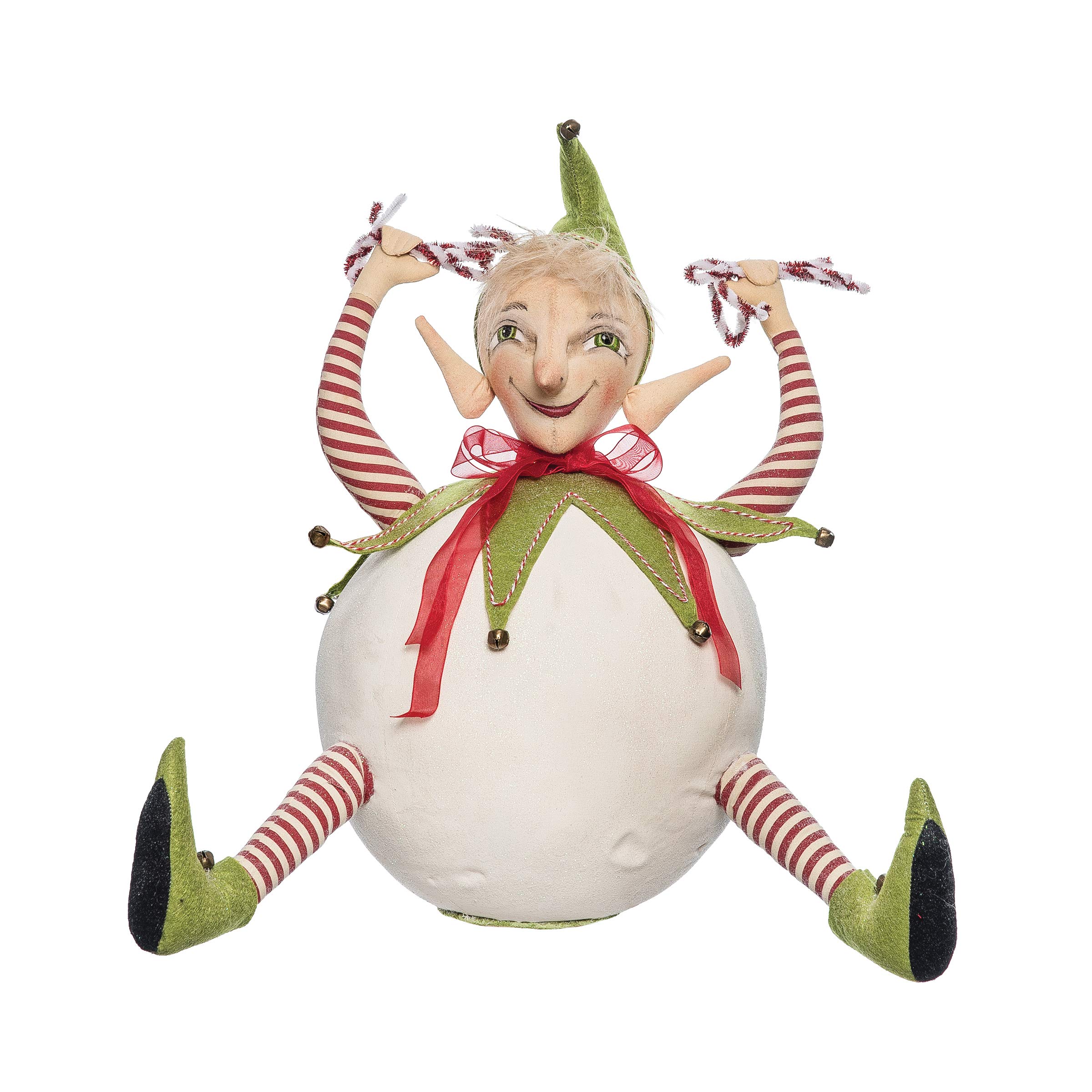Amazon.com: C&F Home Christmas Holiday Lombardy Elf Snowball Folk