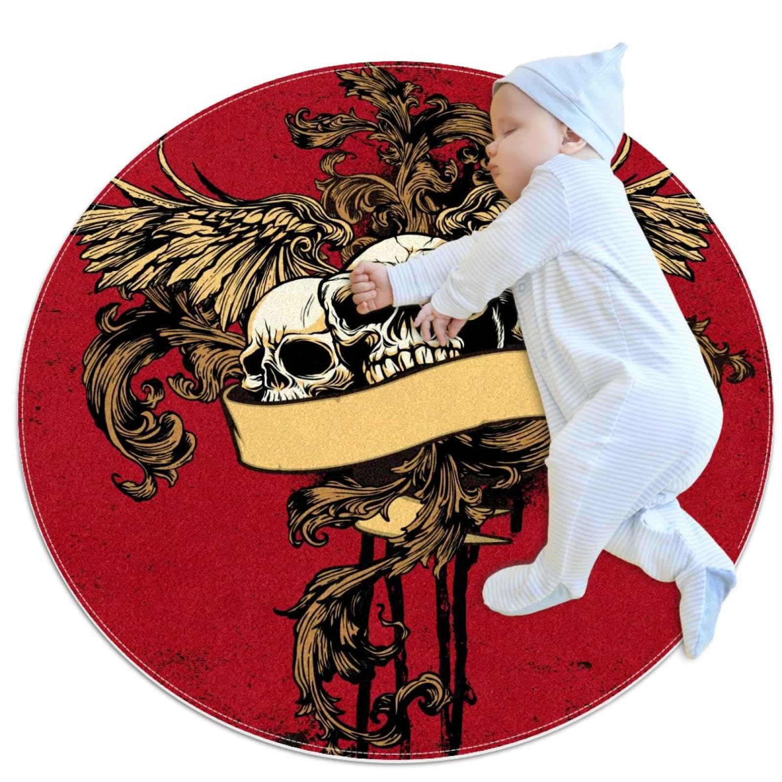 Tapis de salle de bain grunge pour chambre d'enfant et canapé