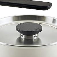 Vista 11 de KitchenAid Teakettles Enamel-on-Steel Stovetop Whistling Teakettle, Induction Ready, Stainless steel Lid, 2 Quart - White