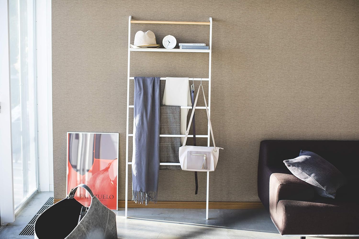Flаѕh Dеаlѕ - 50% оƒƒ YAMAZAKI home Tower Leaning Ladder With Shelf White