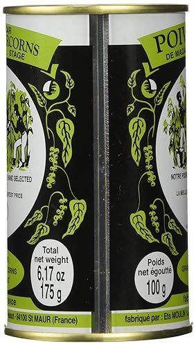 Miniatura 3 de Granos de pimienta verde de Madagascar en salmuera - Pack 2