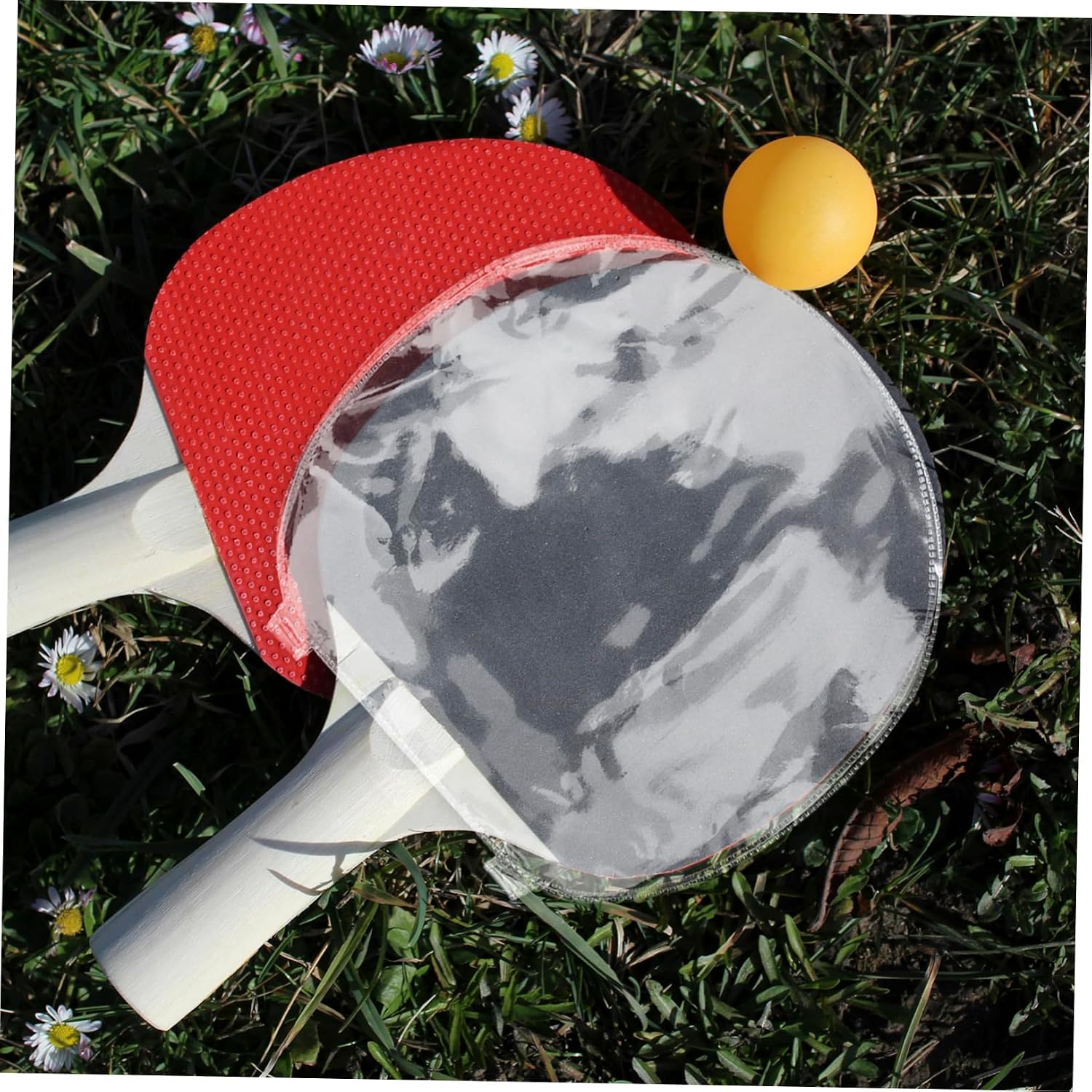 5pcs Table Tennis Paddle Film Professional Racket Accessory Protective Film Adhesive Racket Frame Protector Tape