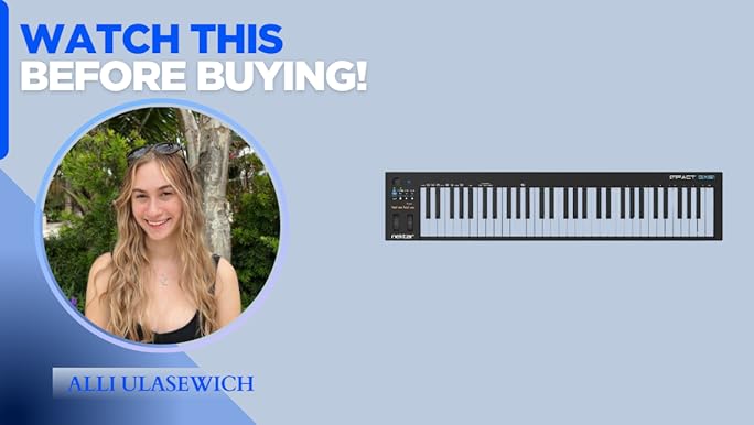 IMPACT LX61+ USB MIDIキーボード Amazon.com: Nektar Impact LX61+ Keyboard Controller