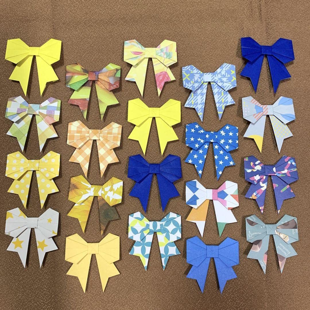 星型メダル 青と黄色のリボン付き 箱付き A09｜星型メダル