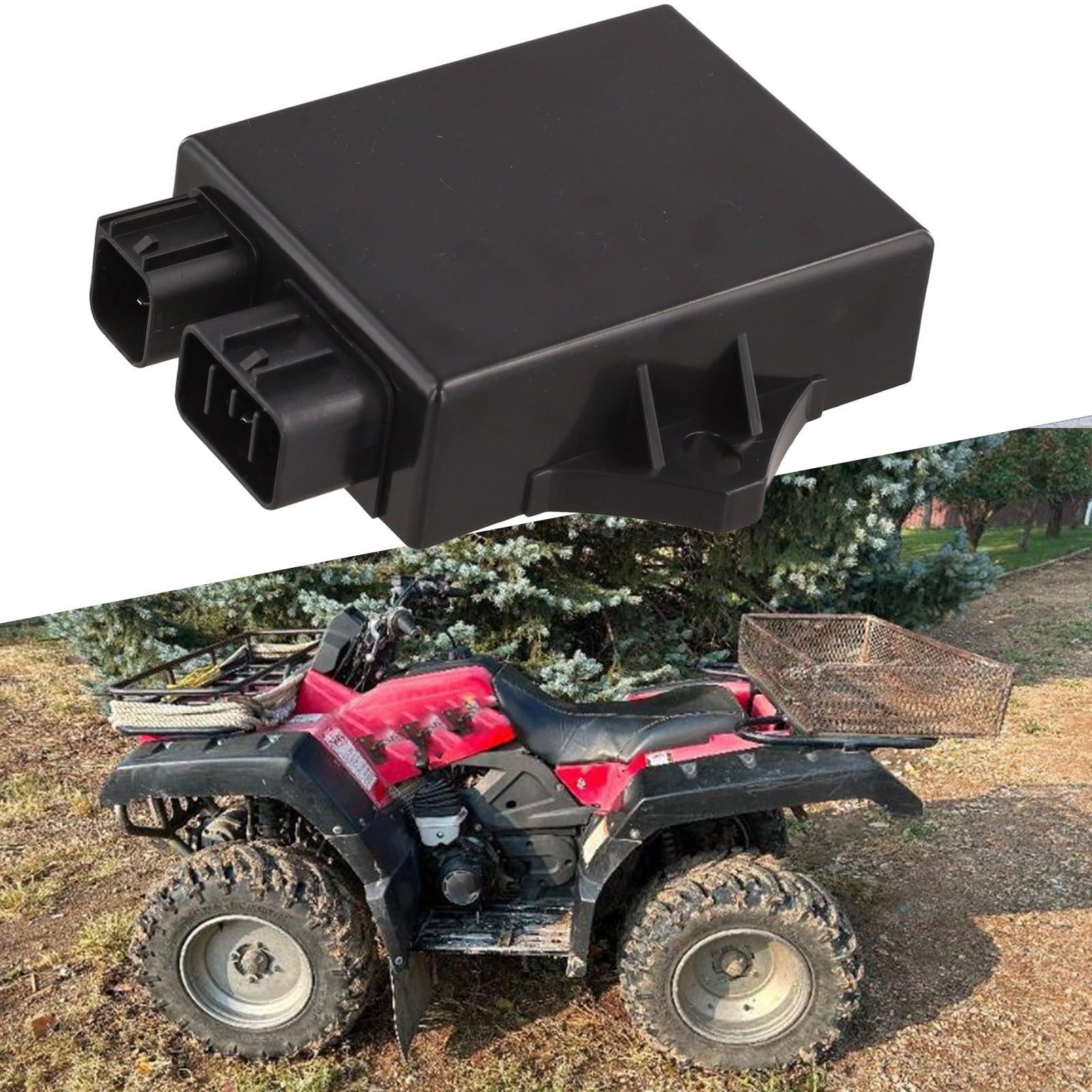 Para CDI Box YFM 600 para Grizzly 1998-2001 Motocicleta ECU Actualización Alta Rev Limitador Unidad de Control de Encendido Material ABS