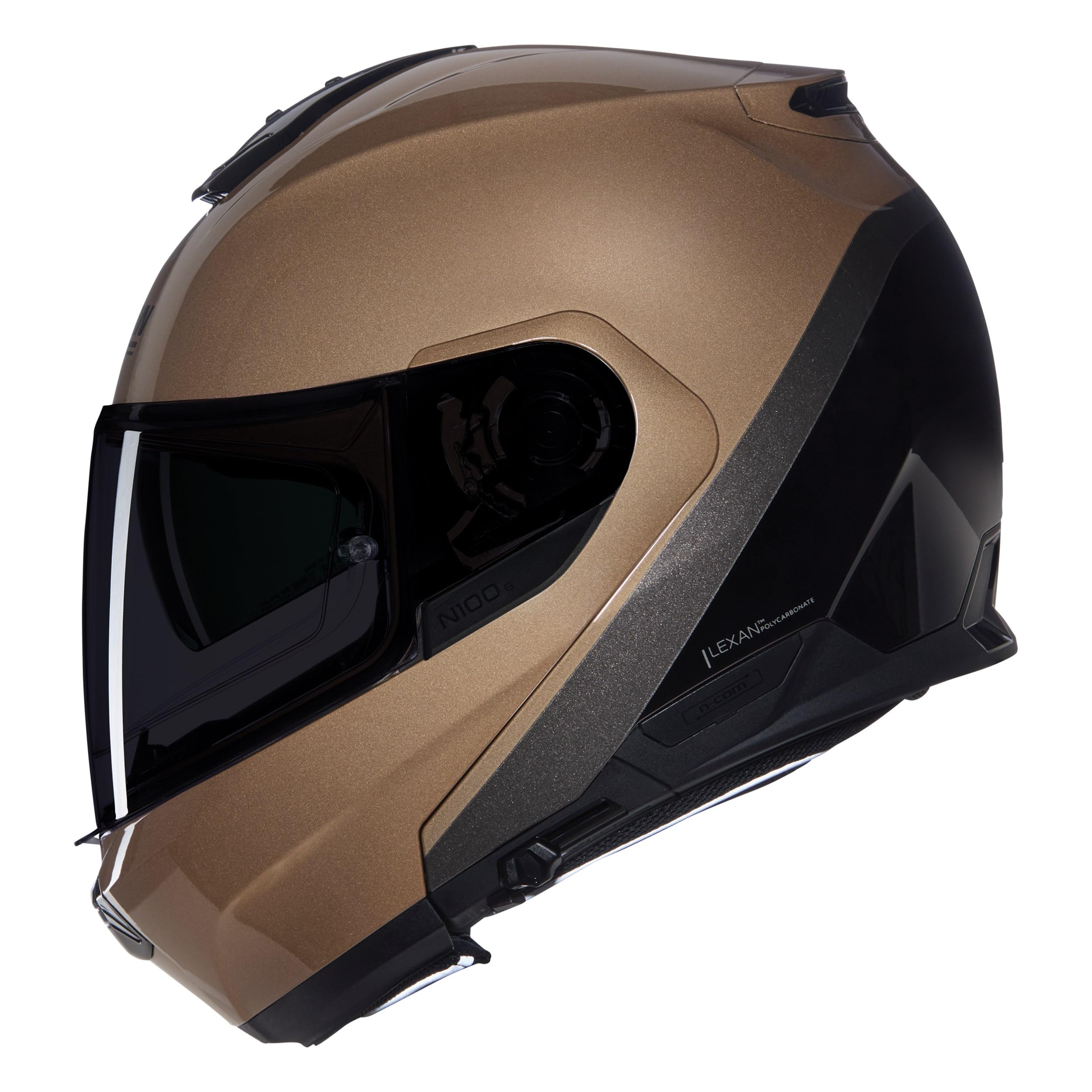 NOLAN HELMET N100-6 VERNICIATURA SPECIALE 342 L, Sand/Black