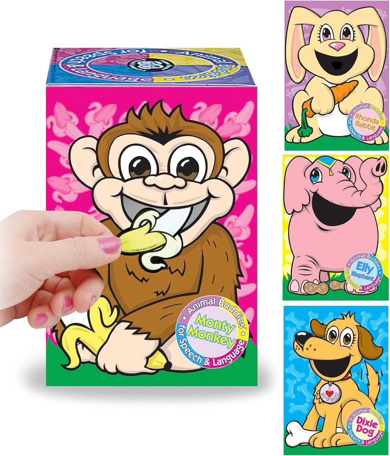 Super Duper Publications | Animal Buddies® Motivational Reward Game with Tokens | Game Play and Social Skills Tool | Educational Learning Materials for Children