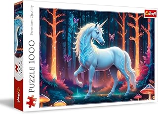 Comprar Trefl místico 1000 Piezas-Rompecabezas Que representa un Unicornio Multicolor en un Entorno de Cuento de Hadas, para Adultos y niños Mayores de 14 años, (10955)