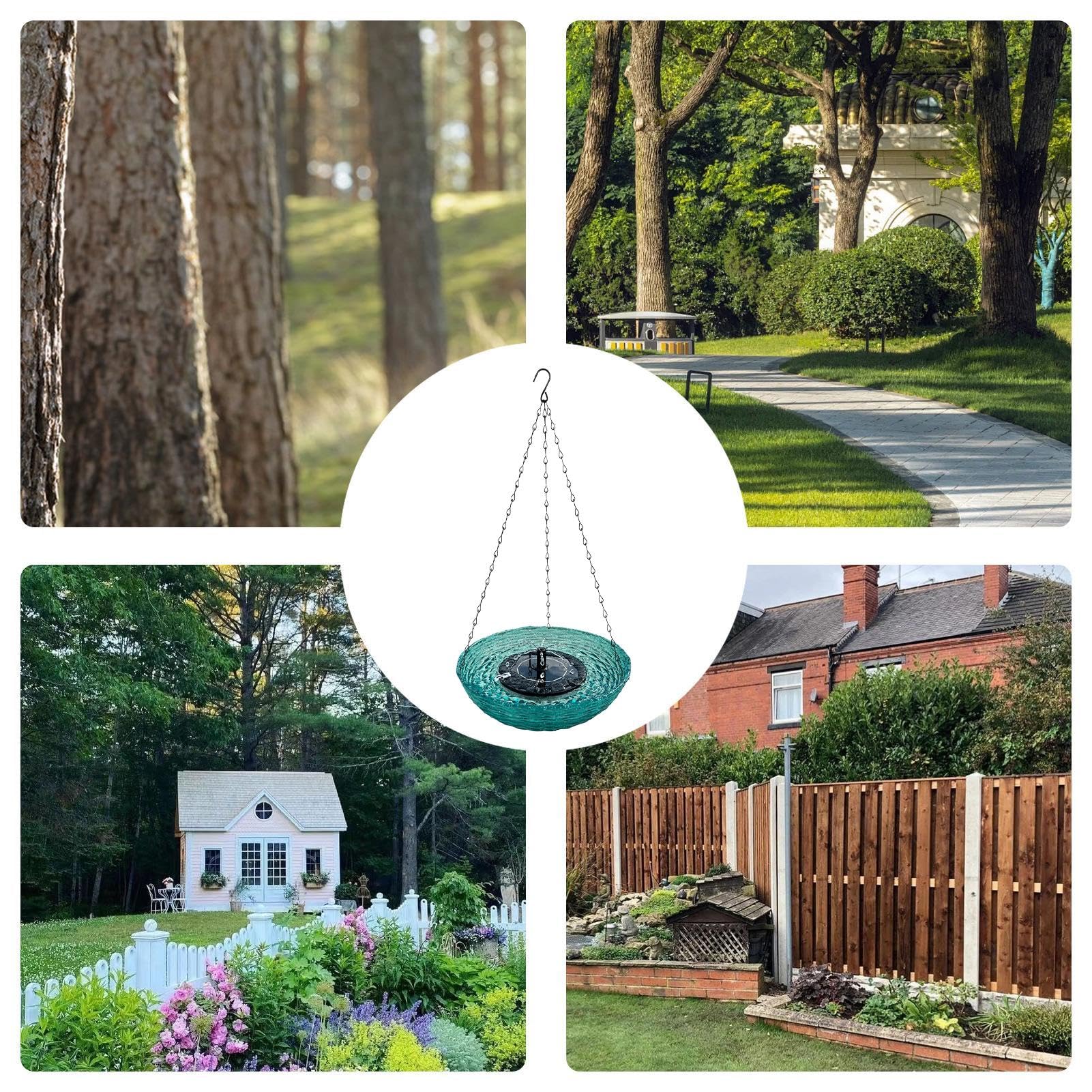 Mangeoire Oiseaux Bain Et Mangeoire Pour Oiseaux 2 En 1 - Design