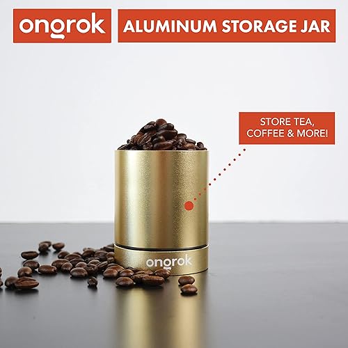 Miniatura 5 de ONGROK Recipiente de almacenamiento de aluminio, 6.1 fl oz, tarro a prueba de aire para preservar el olor y el aroma