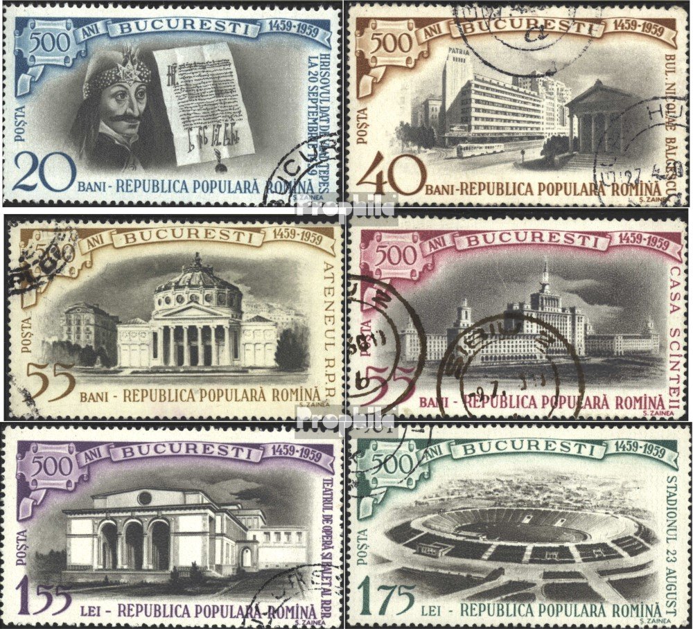 Rumänien Briefmarken 7275 Komplett Postfrisch MNH 2017 Bukarest – Sammlerqualität Von Prophila