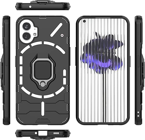 Funda compatible con Xiaomi 12S Ultra, compatible con Xiaomi 12 Ultra Case Ring Stand 2 en 1 Funda para teléfono Rojo