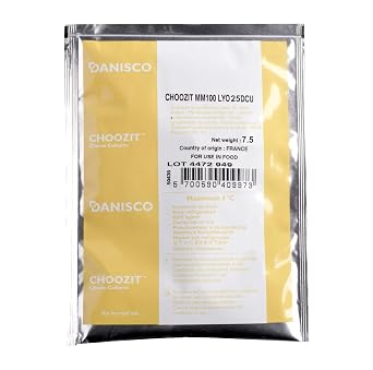 MM100 Mesophilic Culture 25 DCU | DirectSet DVI Starter Culture | FreezeDried Cheese Culture for SemiSoft & Fresh Cheeses | CHOOZIT