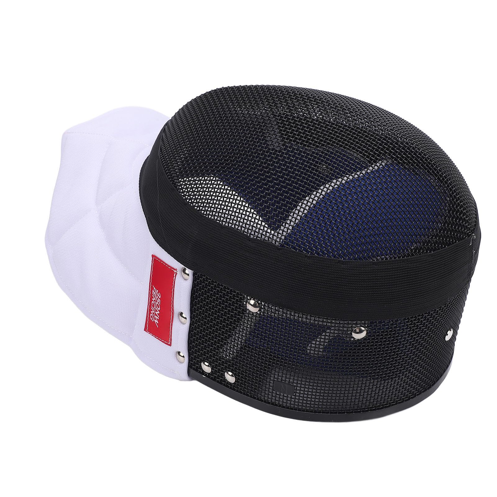 Fechten Epee MASK Helm CE 350N Masque Zaunschützer, Kohlenstoffstahl -Mesh STAB -Proof Atmungsabstimmung Gesichtsabdeckung Schutzgetriebe mit Stoffauskleidung