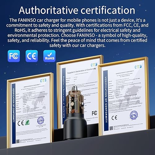 Miniatura 9 de Cargador de coche retráctil 3 en 1 de 110 W con cable tipo C, cuerpo compacto, adaptador de carga rápida USB C para iPhone 15 Pro MaxPlus1413, iPad,