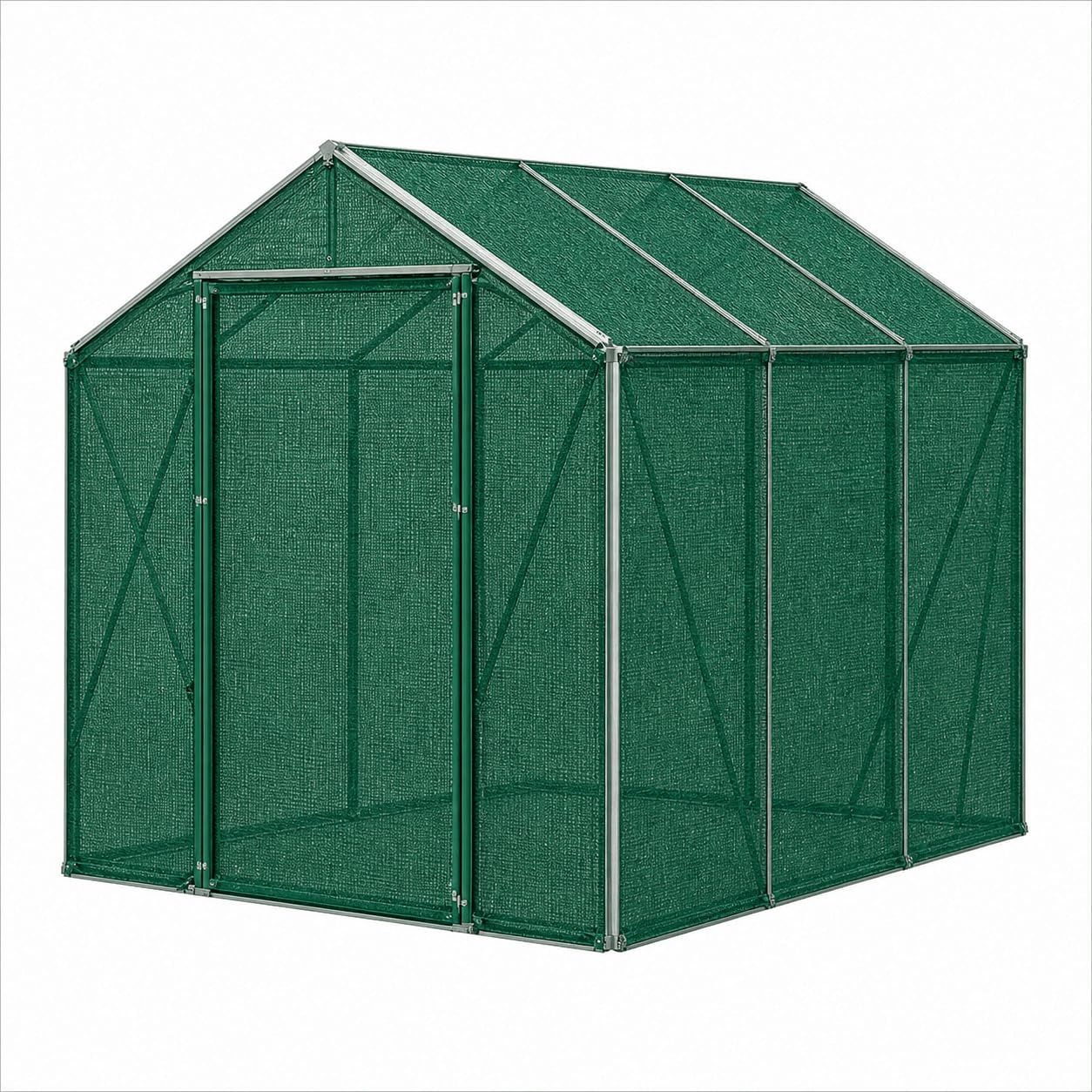 Greenhouse Shade Netting 40% Shade Mesh for Greenhouses UV Sun Screen Net Plant Protection Shade Net (2m width x 5m length)