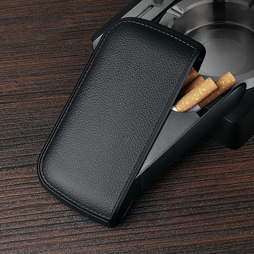 Miniatura 7 de YUSUD Estuche para cigarrillos, accesorios de malas hierbas para 10 cigarrillos tamaño King de 3.307 in, soporte ABS reutilizable para mujeres y