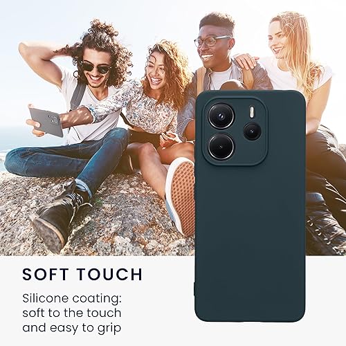 Vista 86 de kwmobile Funda compatible con Xiaomi Redmi Note 11 / Note 11S - Funda protectora de silicona TPU suave y delgada - Azul Báltico Azul (Baltic Blue)