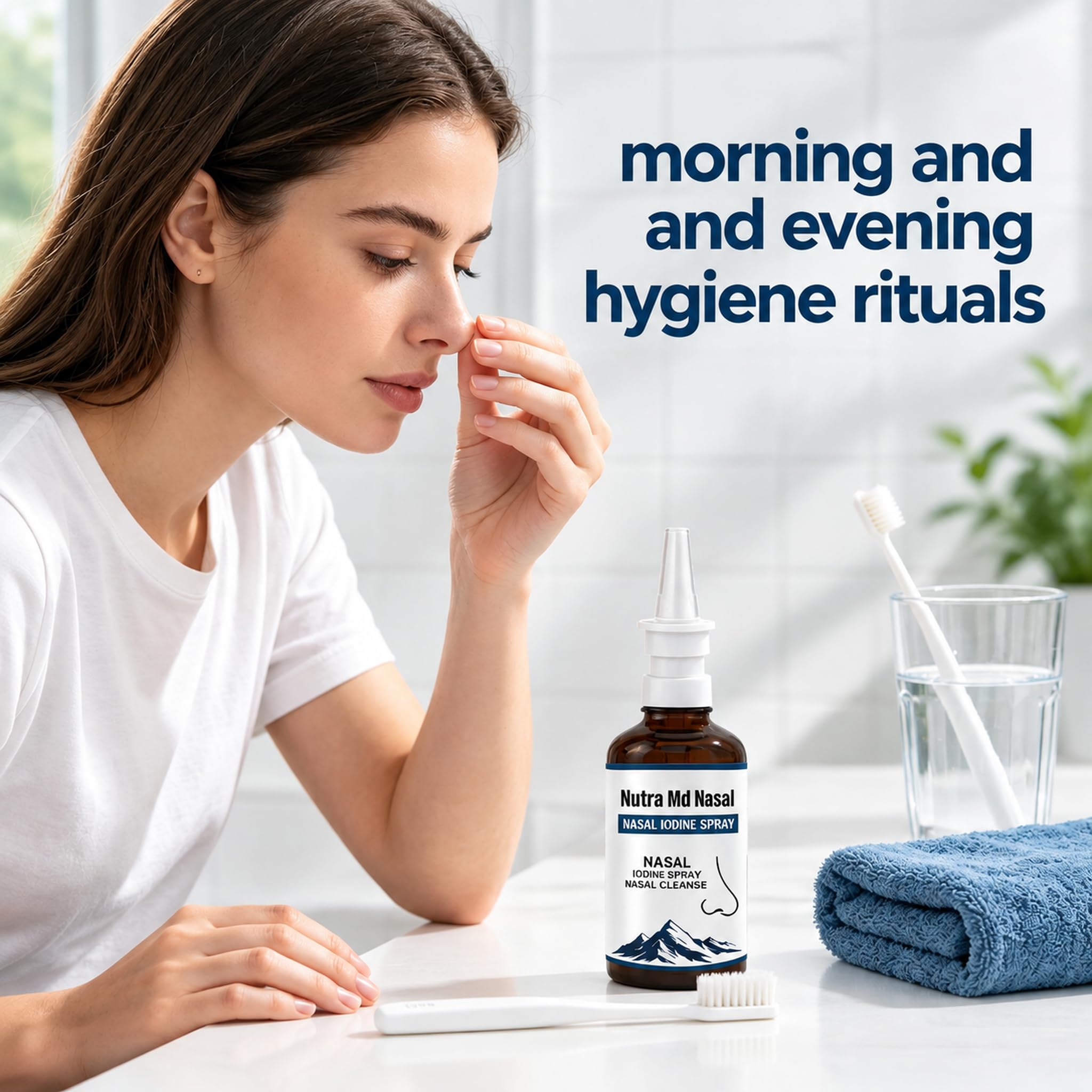 1PCSNutra Md Nasal Iodine Spray,Nutramd Iodine Nasal Spray,Daily Gentle Nasal Cleanse Mist,Natural Mineral Blend Fine Mist Sprayer,Over 150 Sprays,Nasal Cleansing Wash (2 fl oz, 1 Count) — Amazon image 6