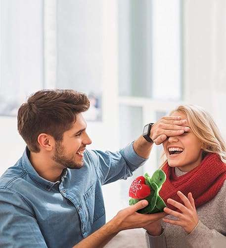 Miniatura 3 de DolliBu Peluche de tortuga marina verde con texto en inglés "I Love You", bonito animal de peluche con camisa roja y nombre, regalo personalizado