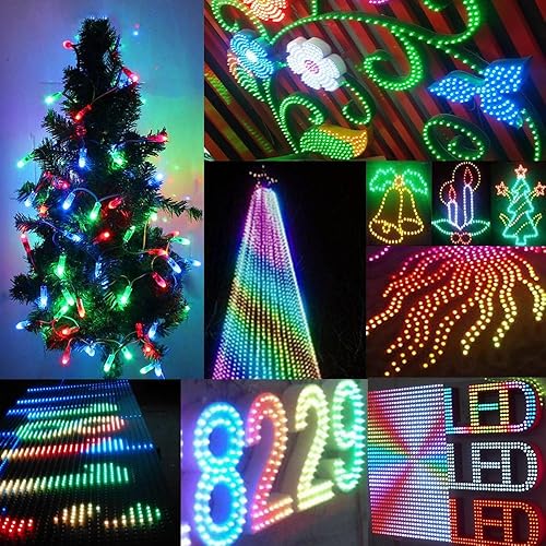 Miniatura 7 de Set de 5 luces LED individuales direccionables de WESIRI WS2811 para módulo de píxeles impermeabilidad IP68