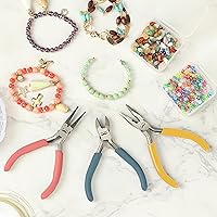 Vista 6 de Mr. Pen - Kit de fabricación de joyas, alicates paquete de 3 (mini, nariz de cadena, pendientes)