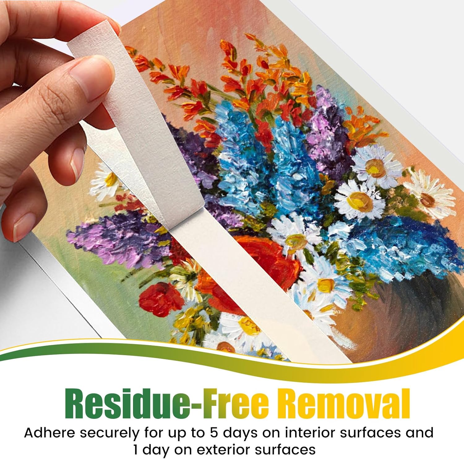 Professional Painting & Creative Masking Taping Bundle Beige Masking Tape 0.94 Inch Wide 9 Rolls and Colored Masking Tape 1 Inch Wide 7 Rolls Bundle