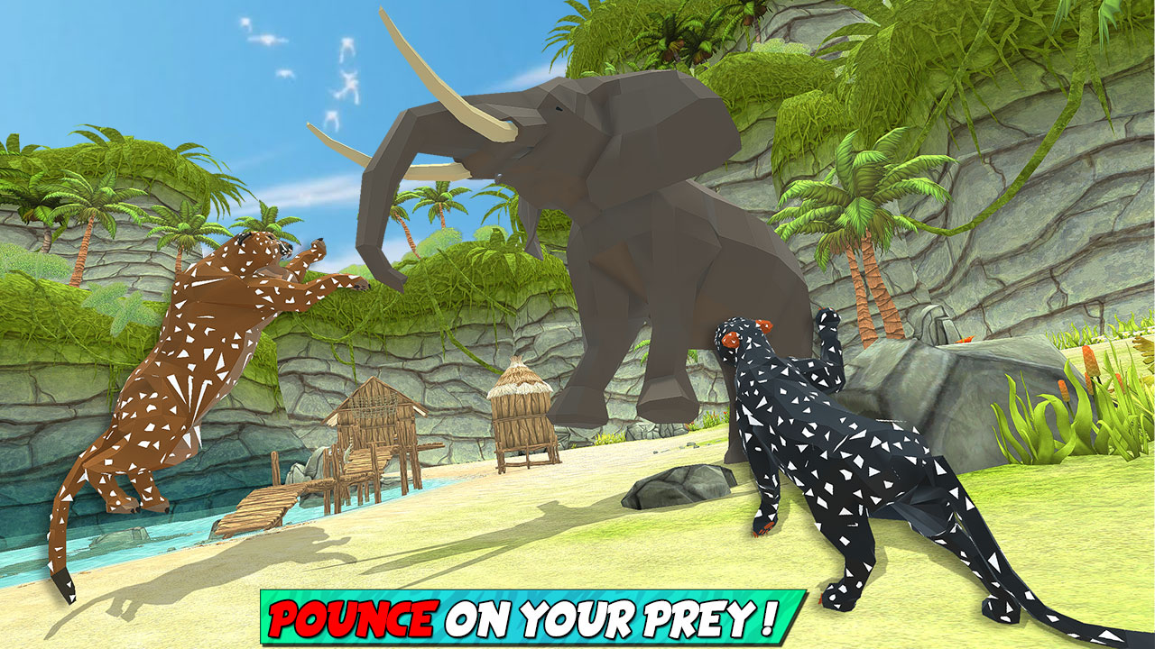 Wild Cougar Survival Sim 3D New Animal Sim Games for Kids Wild Cougar Sim 3D (Kids Games