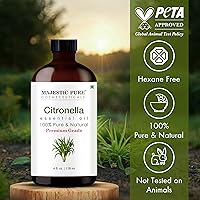 Vista 4 de Majestic Pure Aceite esencial con cuentagotas de vidrio, 100% puro y natural, aceites esenciales para difusor, aromaterapia, fabricación de jabón